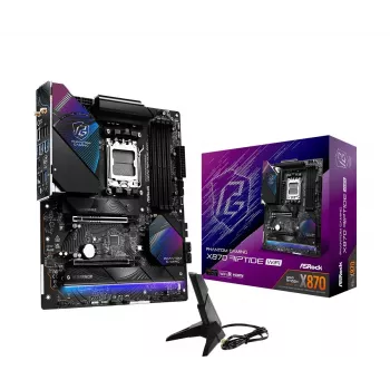 Motherboard ASRock X870 Riptide WiFi — ATX, AMD X870, Socket AM5, DDR5, 4 DIMM, 256 GB, Wi‑Fi 7, 2.5GbE