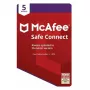 McAfee Safe Connect VPN 5 Devices 1-Year Key, Global