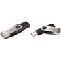 Hama Rotate USB flash drive 64 GB USB Type-A 2.0 Black, Silver