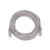 Ethernet patch cord Extralink Cat 5e UTP, 10 m, RJ-45–RJ-45, grey