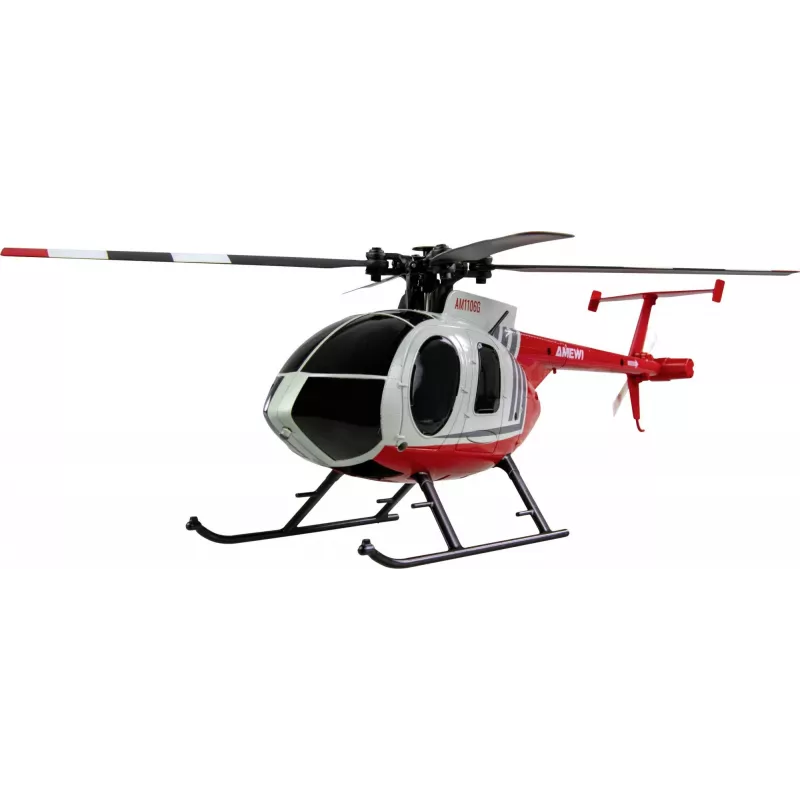 Amewi RC Helicopter MD500 Li-Po Battery 350mAh Silver/Red (25354)
