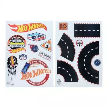 Wall decals Paladone Hot Wheels Personalisation PP13745HW — decorative self-adhesive stickers for kids' rooms