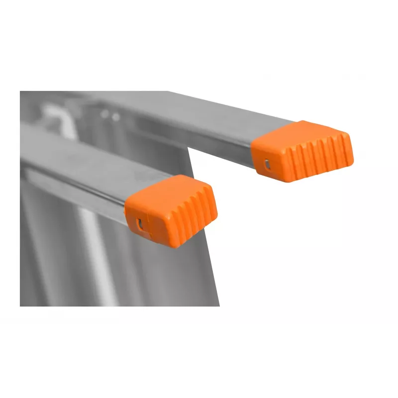 Folding ladder Krause 120410, aluminium, 6 steps, width 480 mm, max height 105 cm
