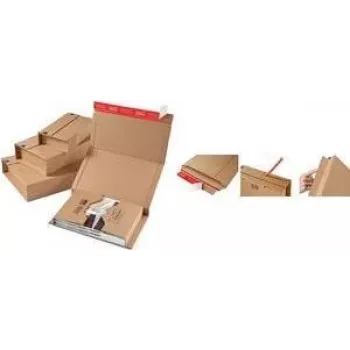 Colompac CP 020 - Delivery - Braun - Rectangle - Box - 302 x 215 x 80 mm (CP 020.08)