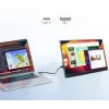 Portable Monitor for Laptops, Phones, and Consoles Extralink Smart Life 14, USB-C/micro-HDMI