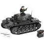 Building set Cobi Panzerkampfwagen II Ausf. F — 813 pieces, black, age 9+