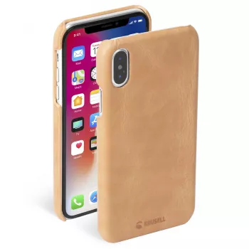 Smartphone cover Krusell Sunne for Apple iPhone XS — vintage nude