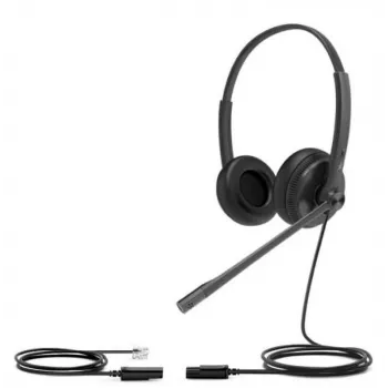 Yealink YHS34 Headset Wired Head-band Calls/Music Black