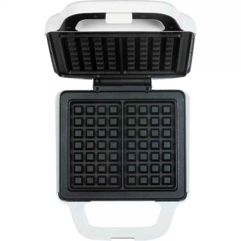 Waffle Iron Domo DO9222W 2 Waffles 900 W Black White