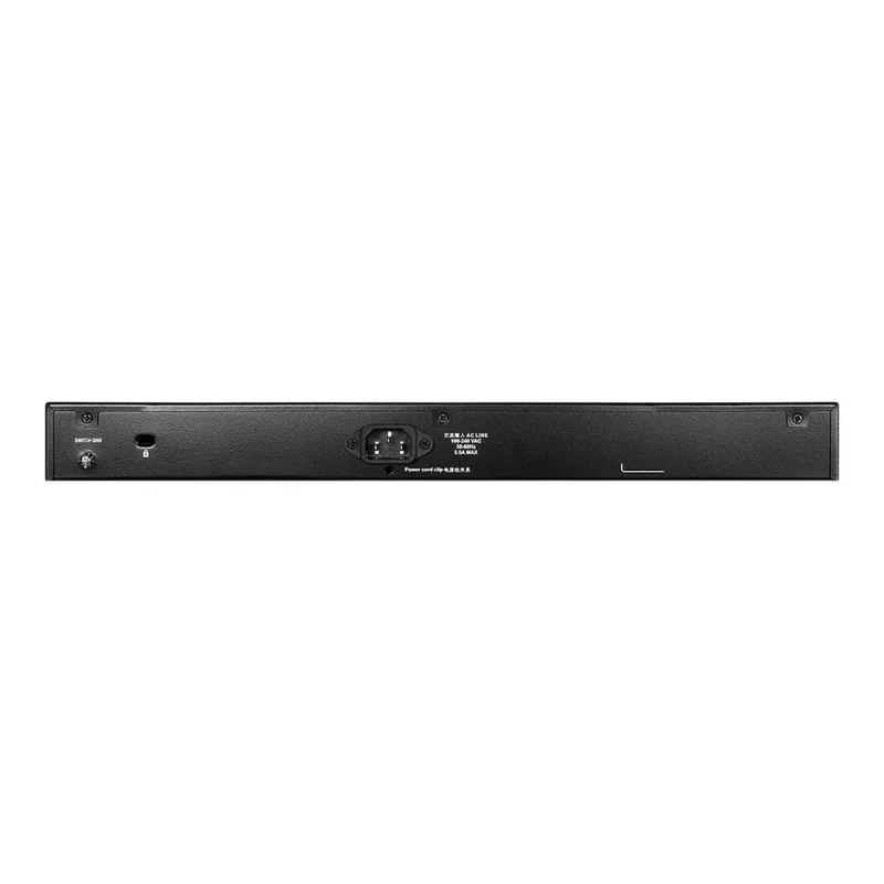 D-Link DGS-1510-28XMP Managed L2/L3 Gigabit Ethernet (10/100/1000) Power over Ethernet (PoE) Black, Grey