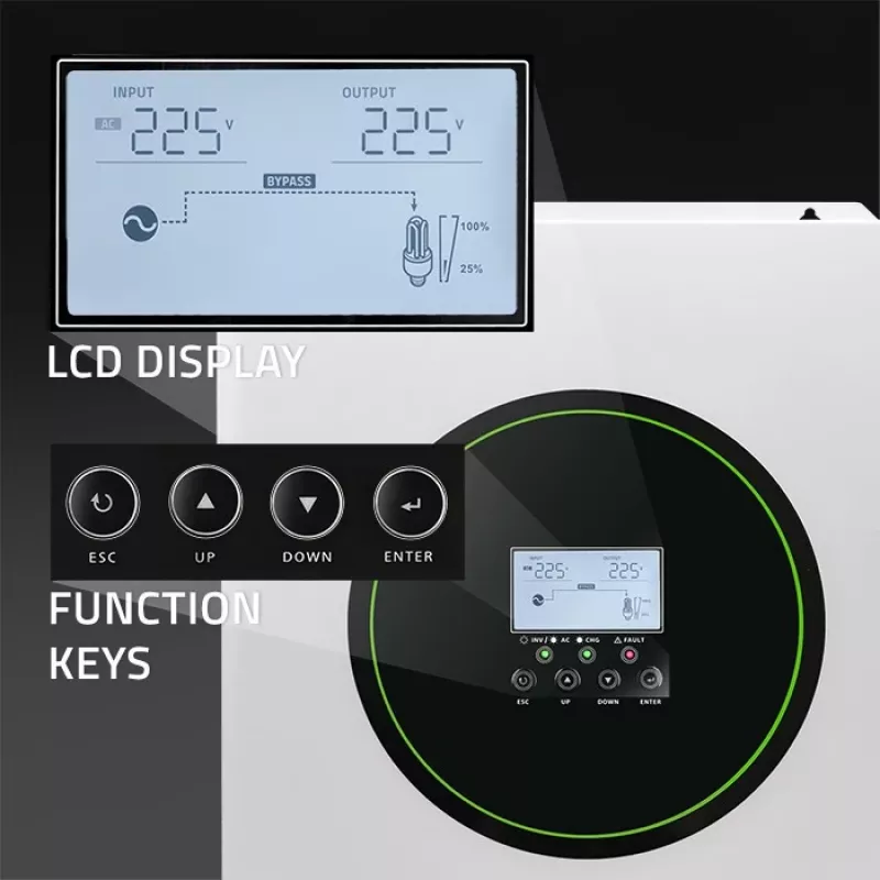 Hybrid solar inverter Off-Grid 6200W | 120A