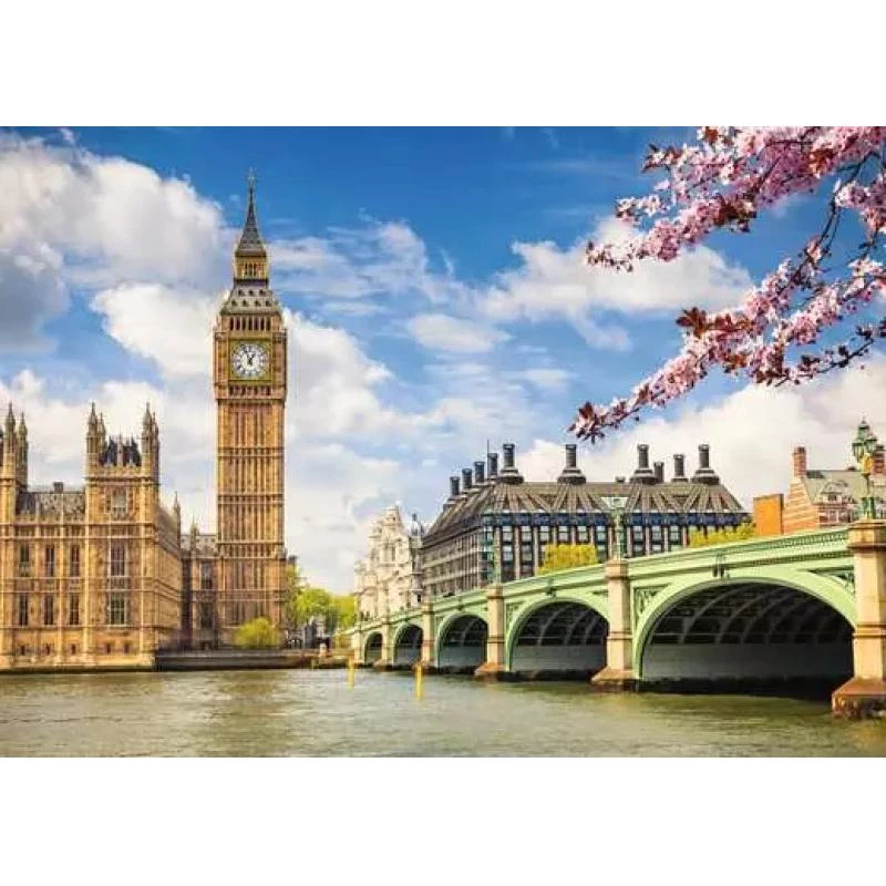 Jigsaw puzzle Ravensburger Big Ben London 88777 — 1000 pieces, standard format