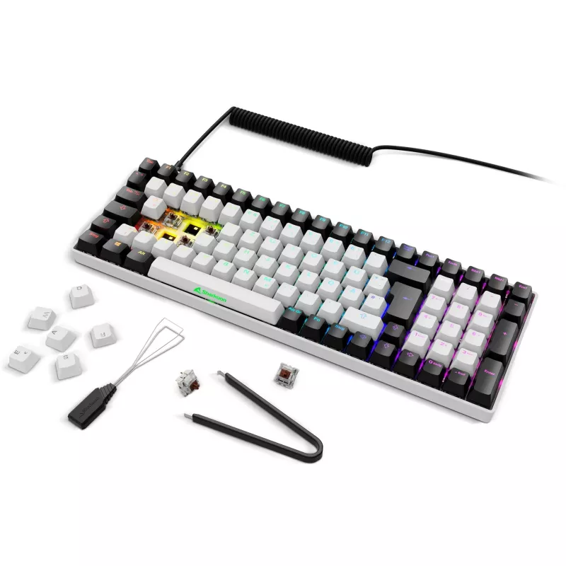 Gaming Keyboard Sharkoon SGK50 S2 Mechanical QWERTZ Wireless