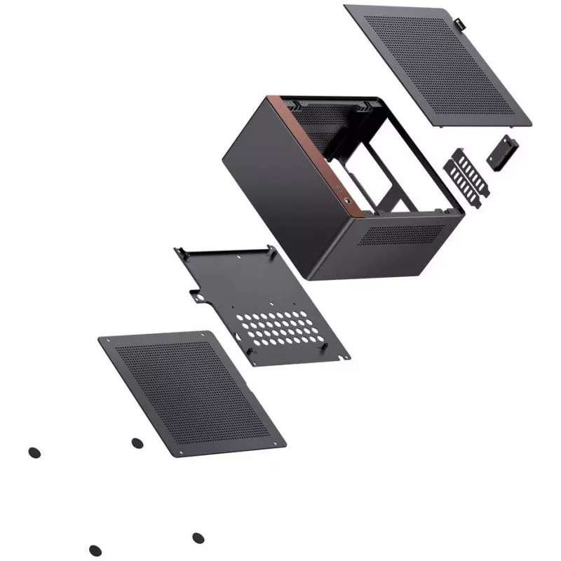 Jonsbo NV10 PC Enclosure, Mini-Enclosure, ITX - Black