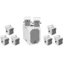 Active Speaker System Omnitronic BOB-10A ws with 8× BOB-4 ws (model 20000537)