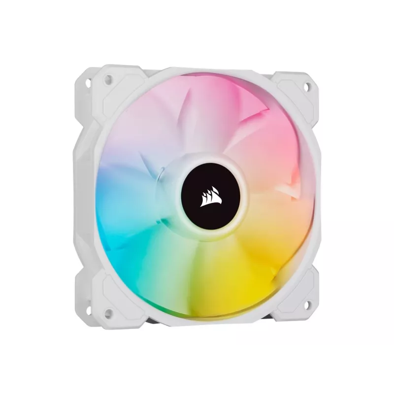 Corsair iCUE SP120 RGB ELITE Performance 120mm White PWM ARGB Case Fan Triple Pack