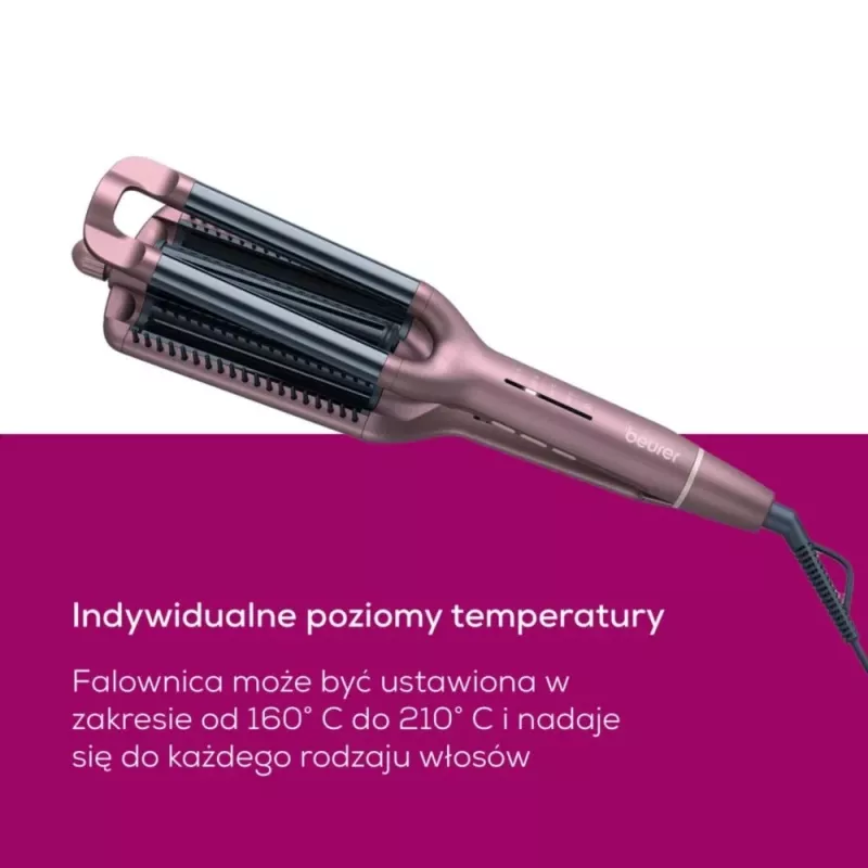 Hair styler Beurer HT65 2-in-1 curling and straightening tool, model HT65