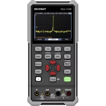 Voltcraft DSA-3100 Hand-Oscilloscope 100 MHz 2-channel 500 MSa/s 8 kpts 8 Bit Handheld Device (VC-16968915)