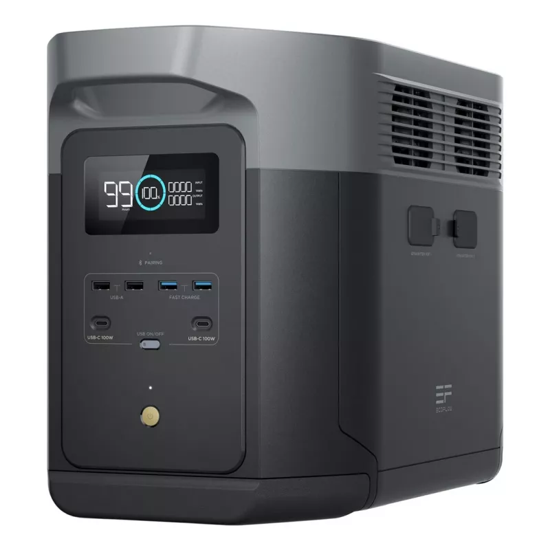 EcoFlow DELTA 2 Max portable power station Lithium Iron Phosphate (LiFePO4) 2400 W 23 kg