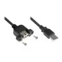 Good Connections USB2.0 Extension A-Einbaub. A 0,3m