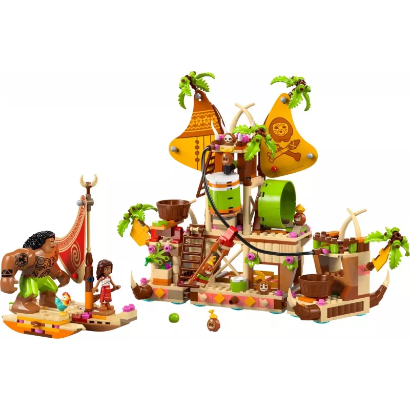 LEGO Disney Kakamora Barge playset 43258 — 572 pieces, 2 minifigures, for ages 7+