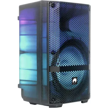 Portable Party Speaker Omnitronic MSE-8+ with Battery Power and LED Effects