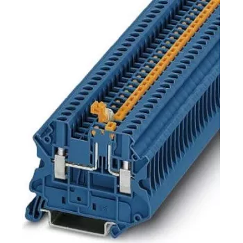 Phoenix Contact Universal Terminal UT 2,5-MT P/P BU Blue 1 pc(s) (3046566)