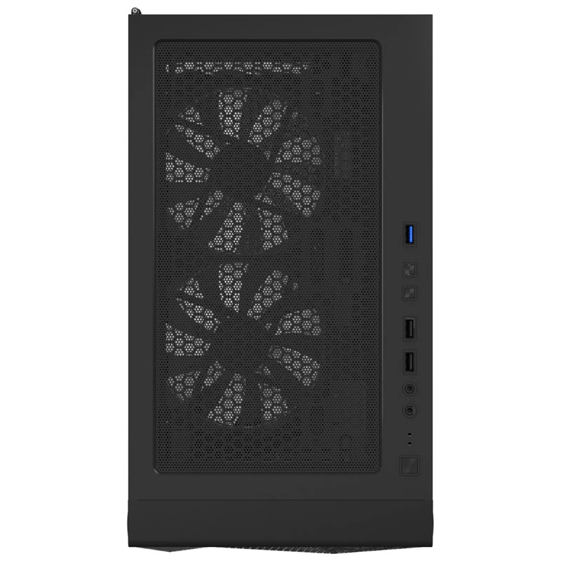 MONTECH X3 X3MESH-BK MIDI Tower Casing Black Mesh PC Enclosures