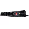 Surge protector TRACER PowerGear Tracer 47138 5 m Black power strip with 5 m cable