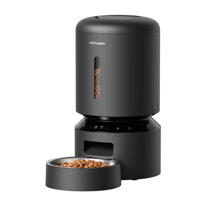 Pet feeder Aptel Petlibro Granary WiFi 5 L — automatic dry food dispenser (black)