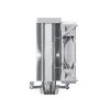 CPU air cooler Montech NX400, 120 mm fans, White, dimensions 156×74×120 mm, TDP 270 W