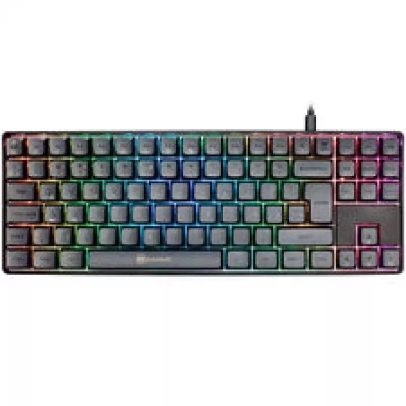 GAMIAC TKL90G Gaming Keyboard, Kailh Blue - black/grey