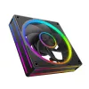 Case fan MODECOM VOLCANO LOOP 120 ARGB Reverse Fan Black 120 mm PWM 400–1400 RPM ARGB header