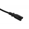 Savio - Power Cable 2pin M 3m CL-105 Black - Cable (CL-105)