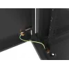 Wall mounted rack Lanberg WF01-6409-00B 9U Black