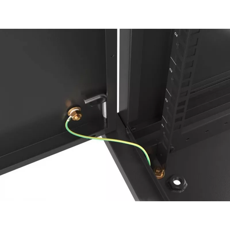 Wall mounted rack Lanberg WF01-6409-00B 9U Black