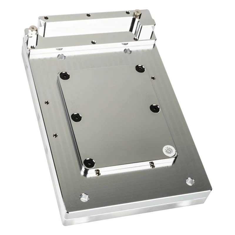 Water block BitsPower Monoblock for ASRock X399M Taichi RGB, Acrylic/Copper, Nickel-plated, 90×142×29.1 mm
