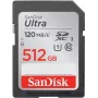 SanDisk Ultra - Flash Memory Card - 512GB - UHS-I U1 / Class10 - SDXC UHS-I (SDSDUN4-512G-GN6IN)
