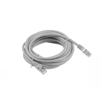 Networking Cable Lanberg PCF6-10CC-0500-S RJ-45 Cat6 5m Grey
