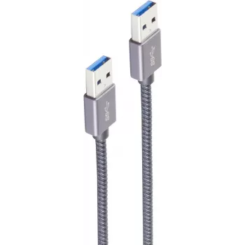 USB cable shiverpeaks Basic-S USB 3.2 Gen 2 2 m Grey