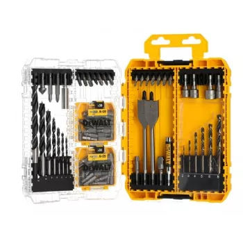 DeWalt set of 100 Pozi screws — fasteners kit, assorted sizes for wood and metal applications