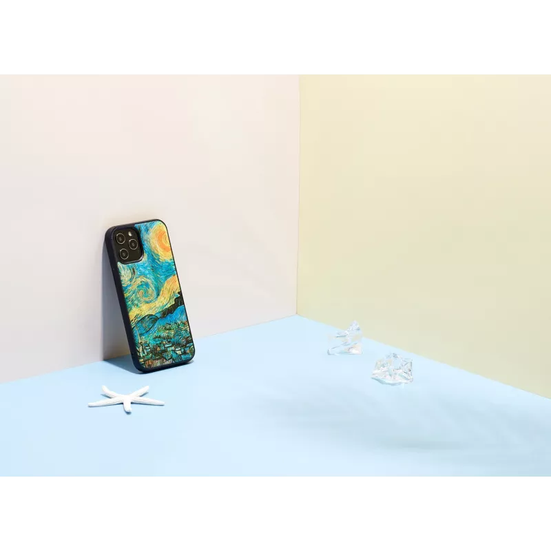 Protective case iKins for Apple iPhone 12 Pro Max — starry night black