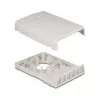 DeLOCK 67054 Keystone surface-mounted box, 6-port, white
