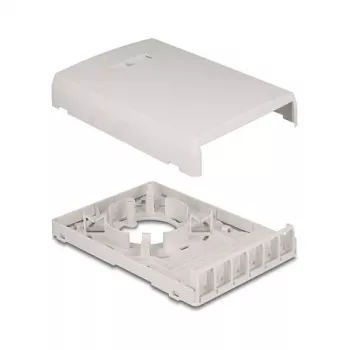 DeLOCK 67054 Keystone surface-mounted box, 6-port, white
