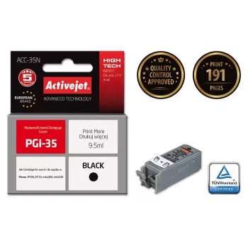Activejet ACC-35N Ink cartridge (replacement for Canon PGI-35; Supreme; 9.5 ml; black)