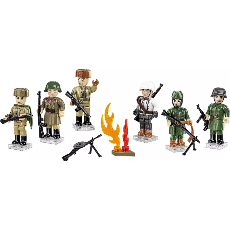 Cobi Building Blocks Battle of Stalingrad model set — 76 pieces, historical diorama
