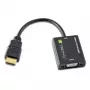 Techly IDATA-HDMI-VGA2 video cable adapter VGA (D-Sub) Black