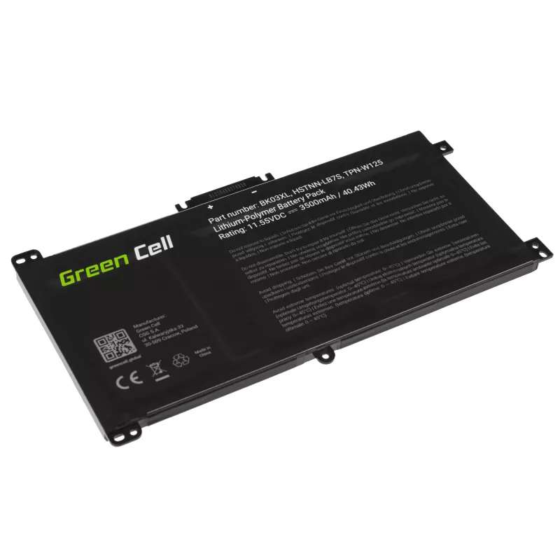 GREEN CELL Battery BK03XL for HP Pavilion x360 14-BA 14-BA015NW 14-BA022NW 14-BA024NW 14-BA102NW 14-BA104NW