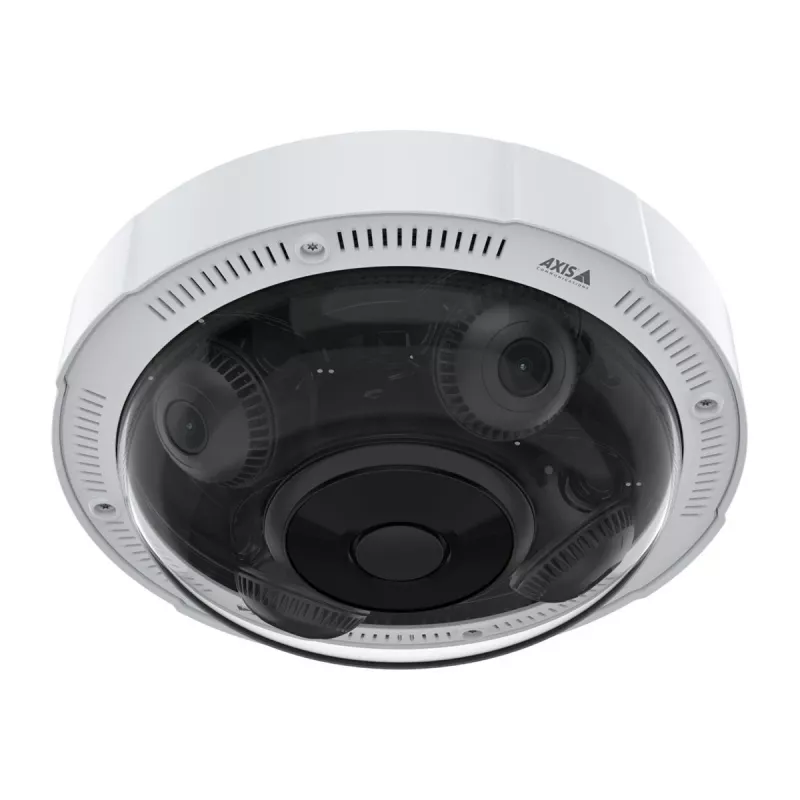 AXIS P3738-PLE - Network-Panoramic Camera - Dome - Outdoor Area - Vandal-Resistant / Weather-Resistant - Colour (day/night) - 4 x 2 MP - 3840 x 2160 - fixed iris - assorted