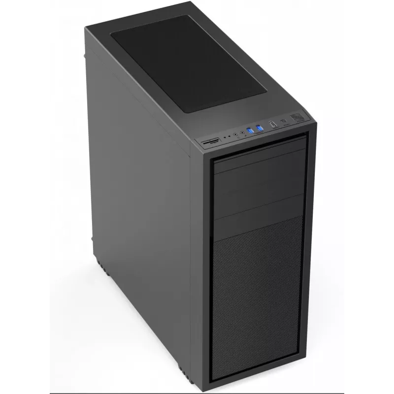 Gembird Fornax K500 ATX computer case, Midi Tower, Black